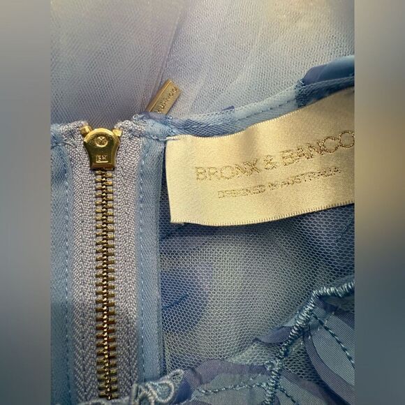 NWOT BRONX AND BANCO Violet Flared Dress in Violet - Picture 14 of 16